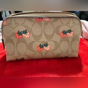 Coach Makeup Bag